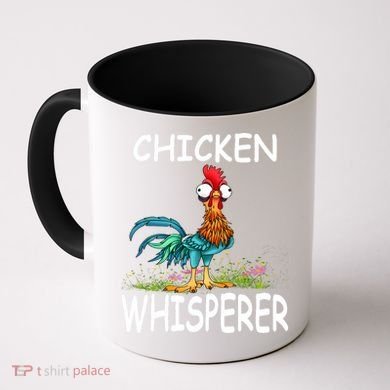 Chicken Whisperer Funny Chicken Tee For Farmers Coffee Mug