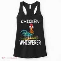 Chicken Whisperer Funny Chicken Tee For Farmers Women's Tank Top thumb 0