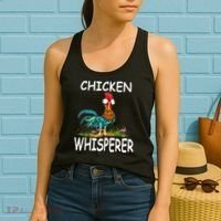 Chicken Whisperer Funny Chicken Tee For Farmers Women's Tank Top thumb 2