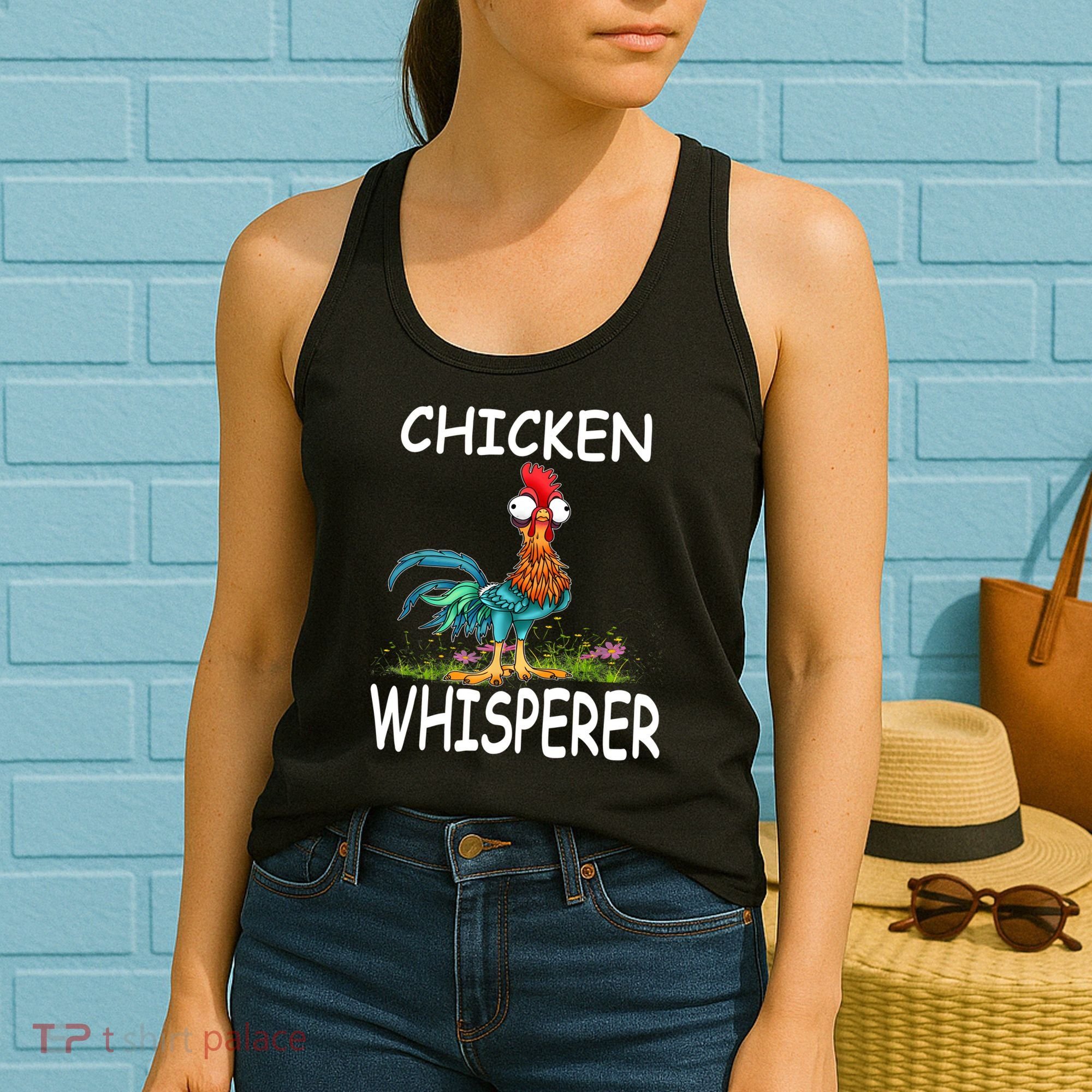 Chicken Whisperer Funny Chicken Tee For Farmers Women's Tank Top