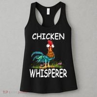 Chicken Whisperer Funny Chicken Tee For Farmers Women's Tank Top thumb 3