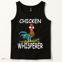 Chicken Whisperer Funny Chicken Tee For Farmers Tank Top thumb 2