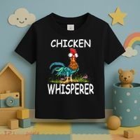 Chicken Whisperer Funny Chicken Tee For Farmers Toddler T-Shirt thumb 3