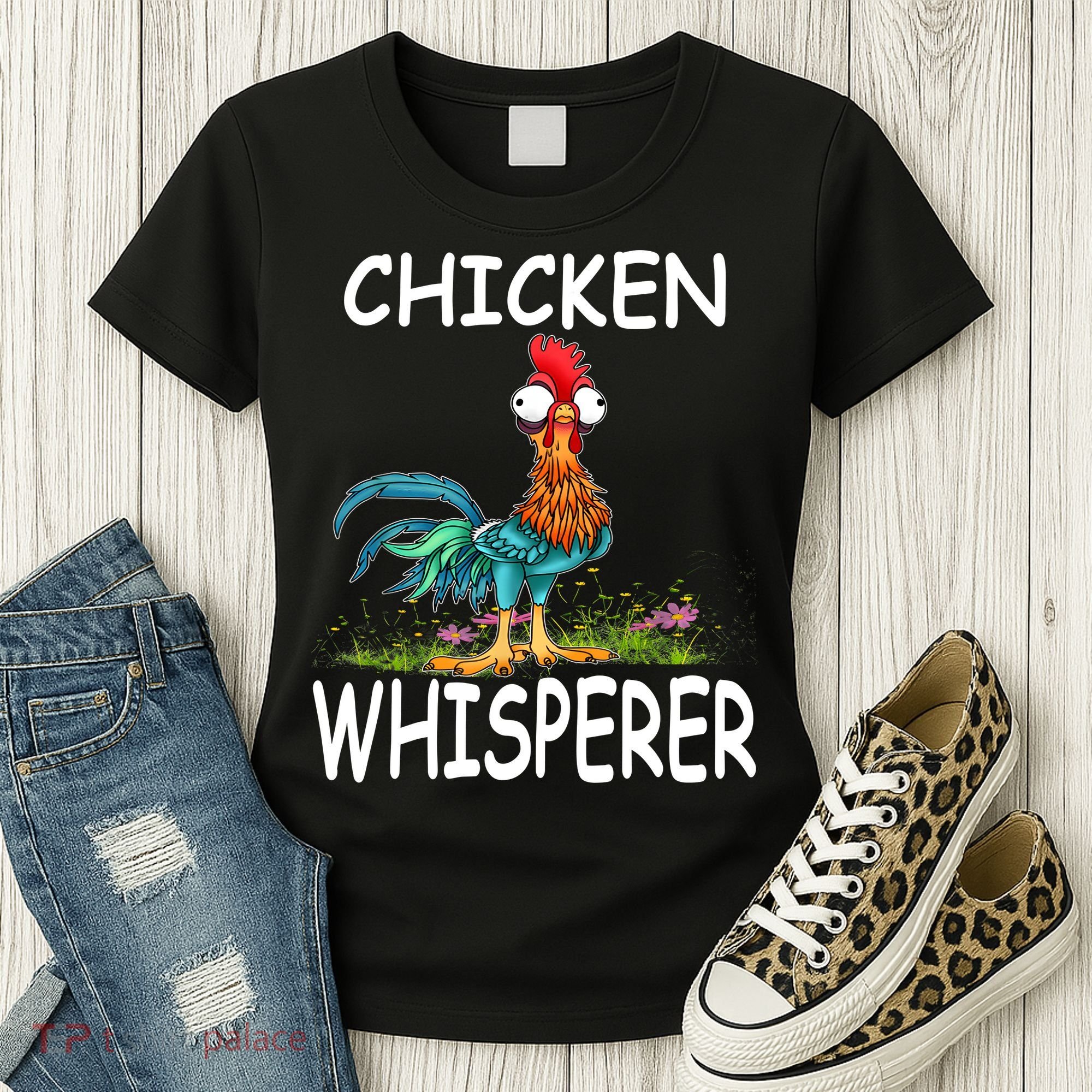 Chicken Whisperer Funny Chicken Tee For Farmers Women's T-Shirt