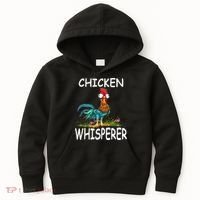 Chicken Whisperer Funny Chicken Tee For Farmers Kids Hoodie thumb 0