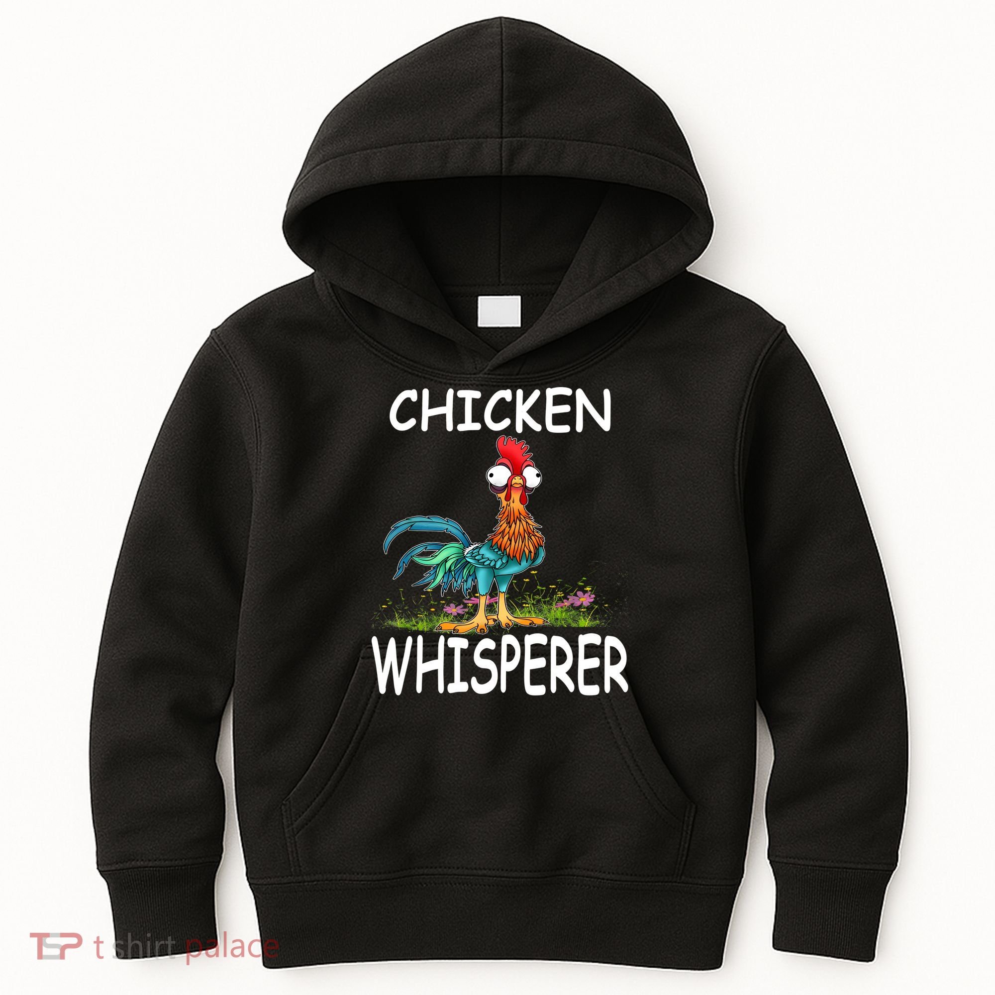 Chicken Whisperer Funny Chicken Tee For Farmers Kids Hoodie