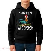 Chicken Whisperer Funny Chicken Tee For Farmers Kids Hoodie thumb 4