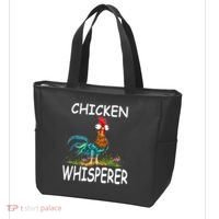 Chicken Whisperer Funny Chicken Tee For Farmers Tote Bag thumb 3