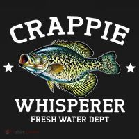 Crappie Whisperer Fresh Water Dept Funny Love Fishing Gift Women's Hoodie thumb 2