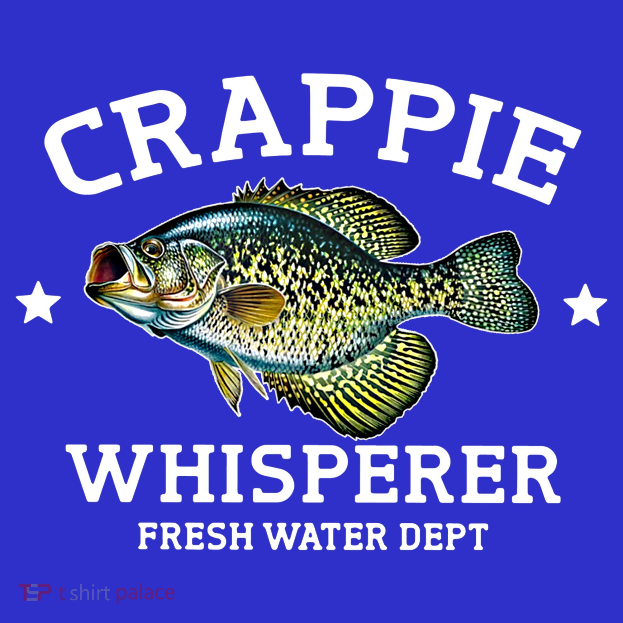 Crappie Whisperer Fresh Water Dept Funny Love Fishing Gift Women's Tank Top