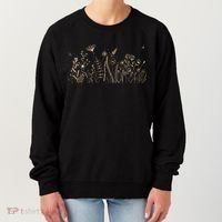 Cute Wildflowers Floral Nature Doodle Women's Sweatshirt thumb 0