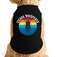 Cicada Whisperer Funny Cicada Nature Lover Cicada Emergence Bug Enthusiast Doggie Tank thumb 0