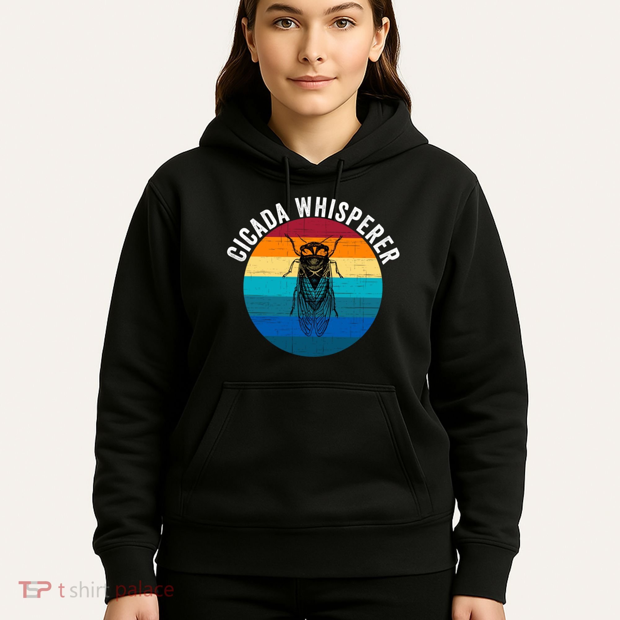 Cicada Whisperer Funny Cicada Nature Lover Cicada Emergence Bug Enthusiast Hoodie