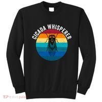 Cicada Whisperer Funny Cicada Nature Lover Cicada Emergence Bug Enthusiast Sweatshirt thumb 0