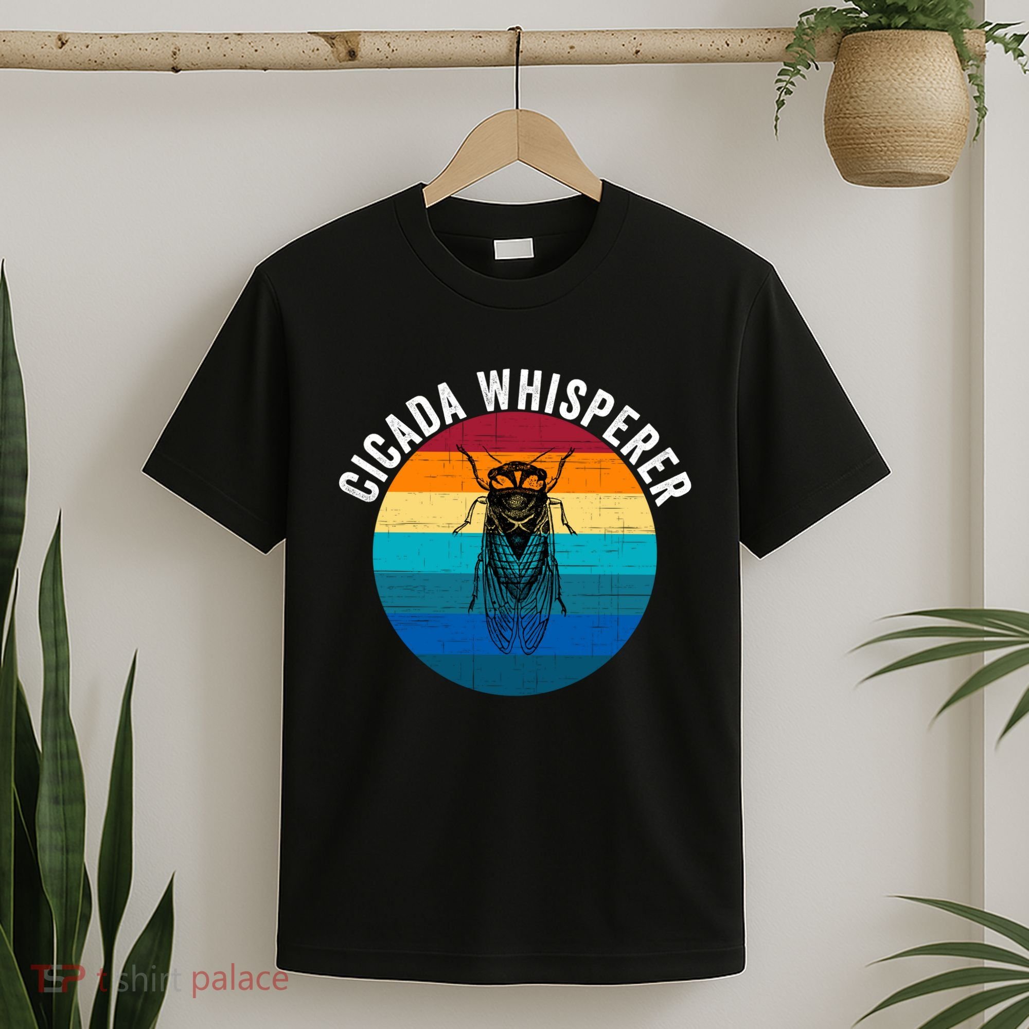 Cicada Whisperer Funny Cicada Nature Lover Cicada Emergence Bug Enthusiast T-Shirt