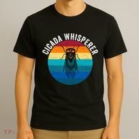 Cicada Whisperer Funny Cicada Nature Lover Cicada Emergence Bug Enthusiast T-Shirt thumb 3