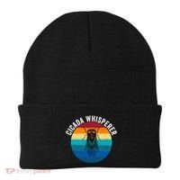 Cicada Whisperer Funny Cicada Nature Lover Cicada Emergence Bug Enthusiast Beanie thumb 0