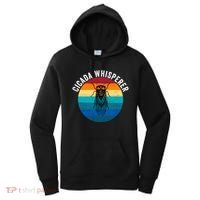 Cicada Whisperer Funny Cicada Nature Lover Cicada Emergence Bug Enthusiast Women's Hoodie thumb 0