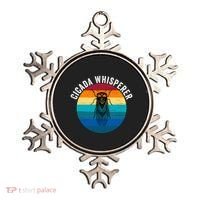 Cicada Whisperer Funny Cicada Nature Lover Cicada Emergence Bug Enthusiast Ornament thumb 0