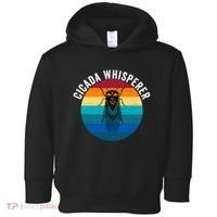 Cicada Whisperer Funny Cicada Nature Lover Cicada Emergence Bug Enthusiast Toddler Hoodie thumb 0