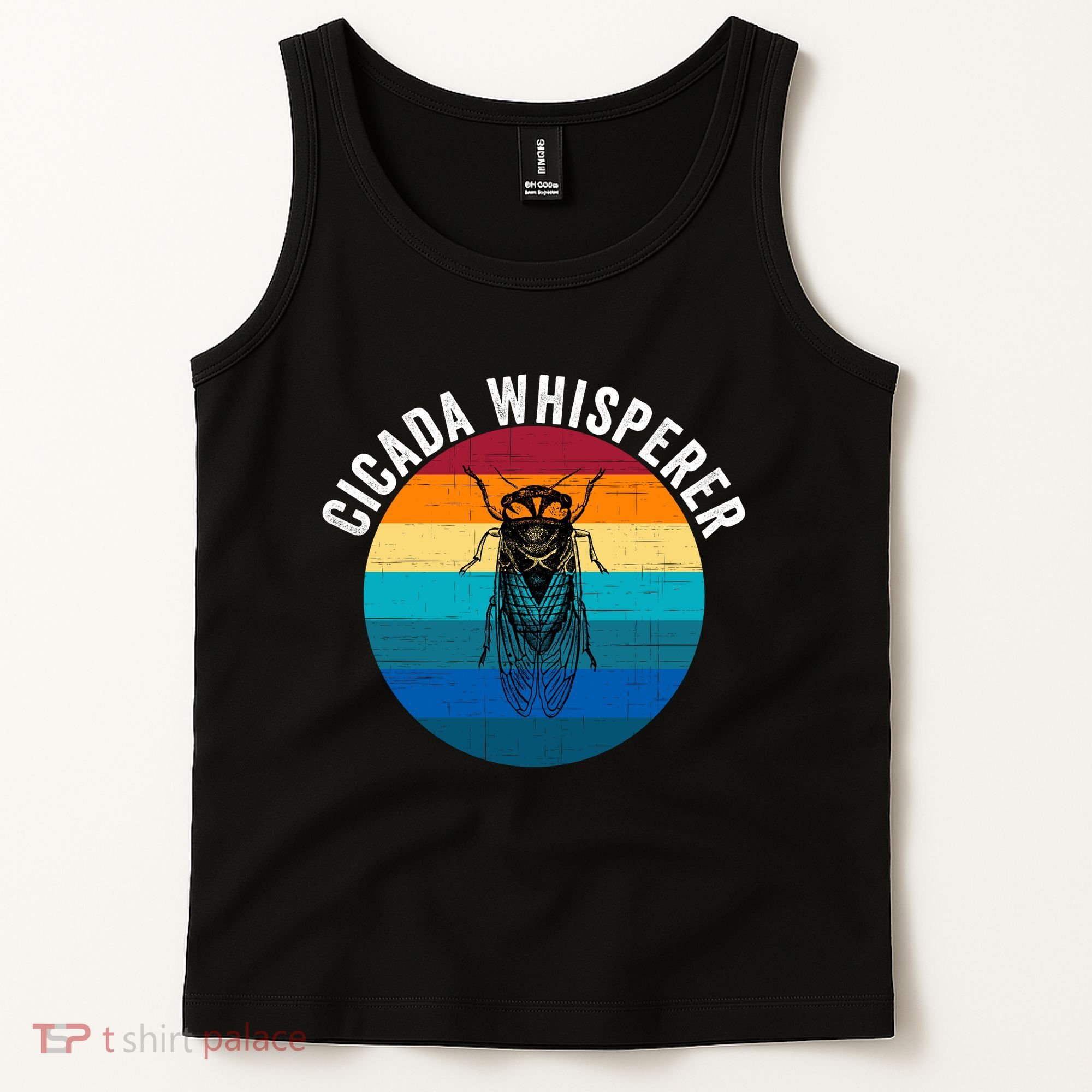 Cicada Whisperer Funny Cicada Nature Lover Cicada Emergence Bug Enthusiast Tank Top