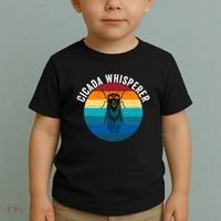 Cicada Whisperer Funny Cicada Nature Lover Cicada Emergence Bug Enthusiast Toddler T-Shirt thumb 2