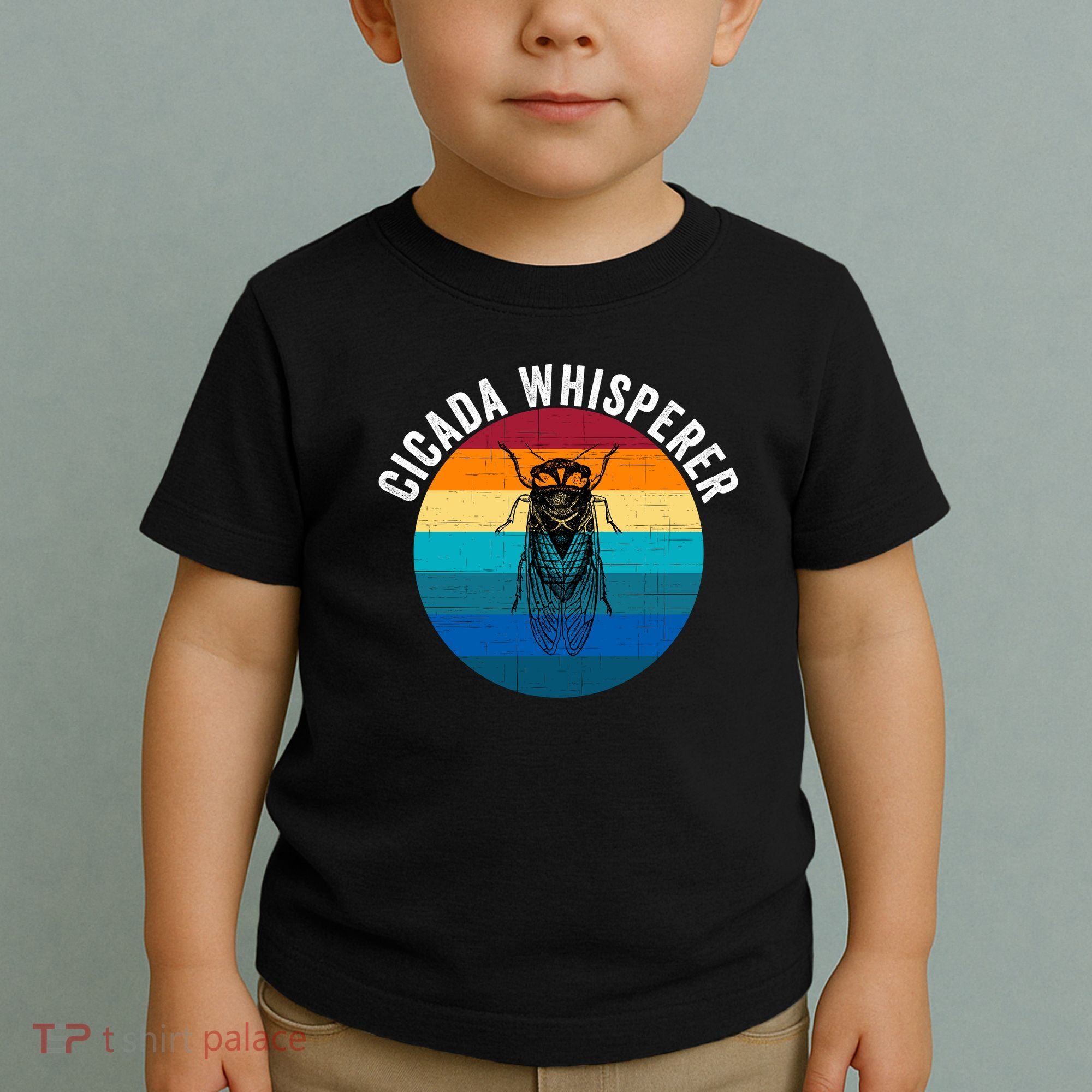 Cicada Whisperer Funny Cicada Nature Lover Cicada Emergence Bug Enthusiast Toddler T-Shirt