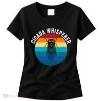 Cicada Whisperer Funny Cicada Nature Lover Cicada Emergence Bug Enthusiast Women's T-Shirt thumb 0