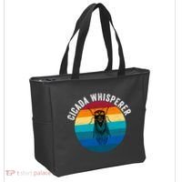 Cicada Whisperer Funny Cicada Nature Lover Cicada Emergence Bug Enthusiast Tote Bag thumb 2