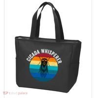 Cicada Whisperer Funny Cicada Nature Lover Cicada Emergence Bug Enthusiast Tote Bag thumb 3