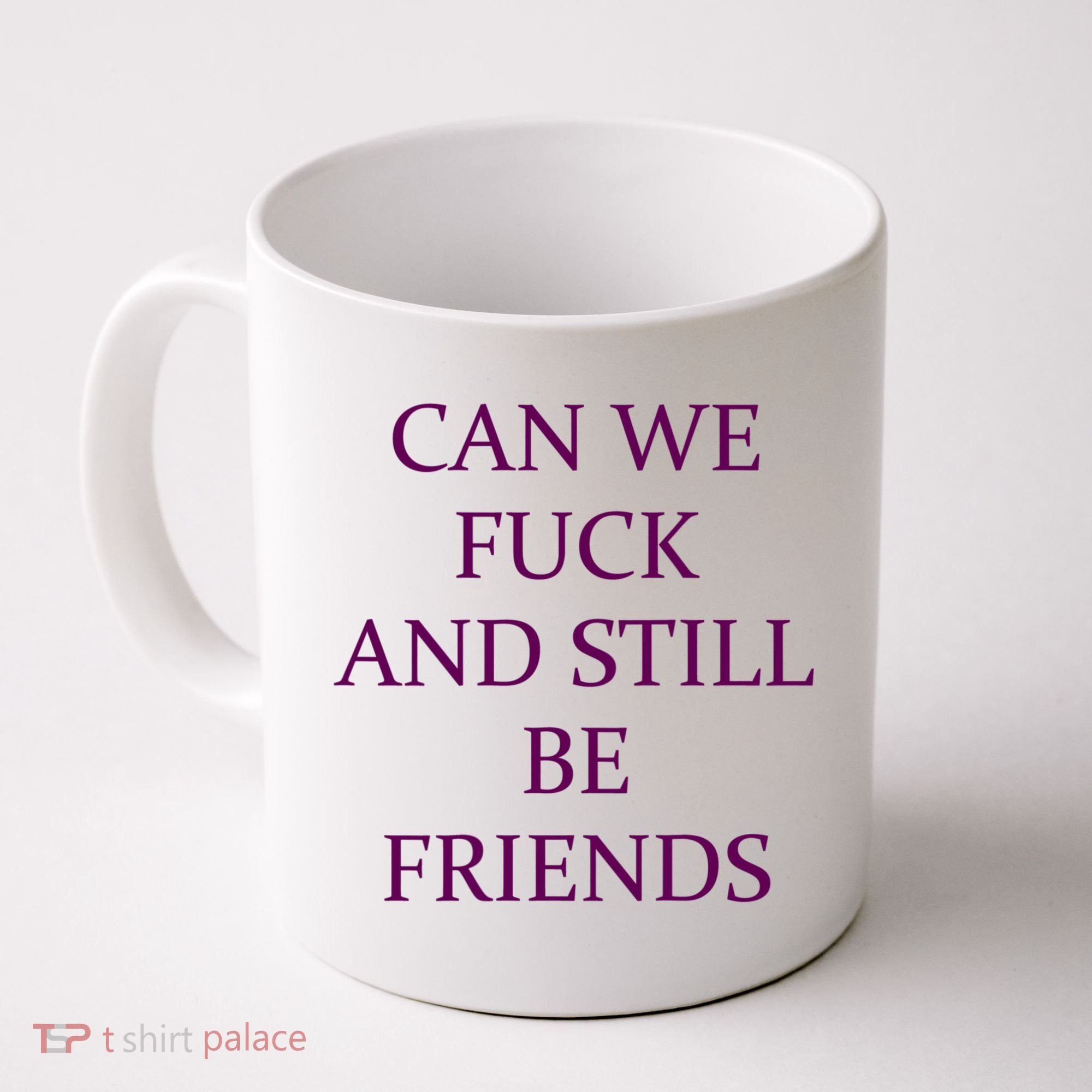 Can We Fuck Still Be Friends Funny Offensive Saying Quote Coffee Mug