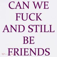 Can We Fuck Still Be Friends Funny Offensive Saying Quote Beanie thumb 2
