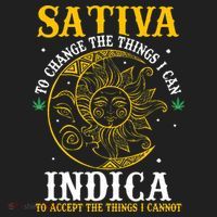 Cannabis Weed Fun Sativa To Change The Things I Can Indica Beanie thumb 2