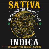 Cannabis Weed Fun Sativa To Change The Things I Can Indica Women's Hoodie thumb 2