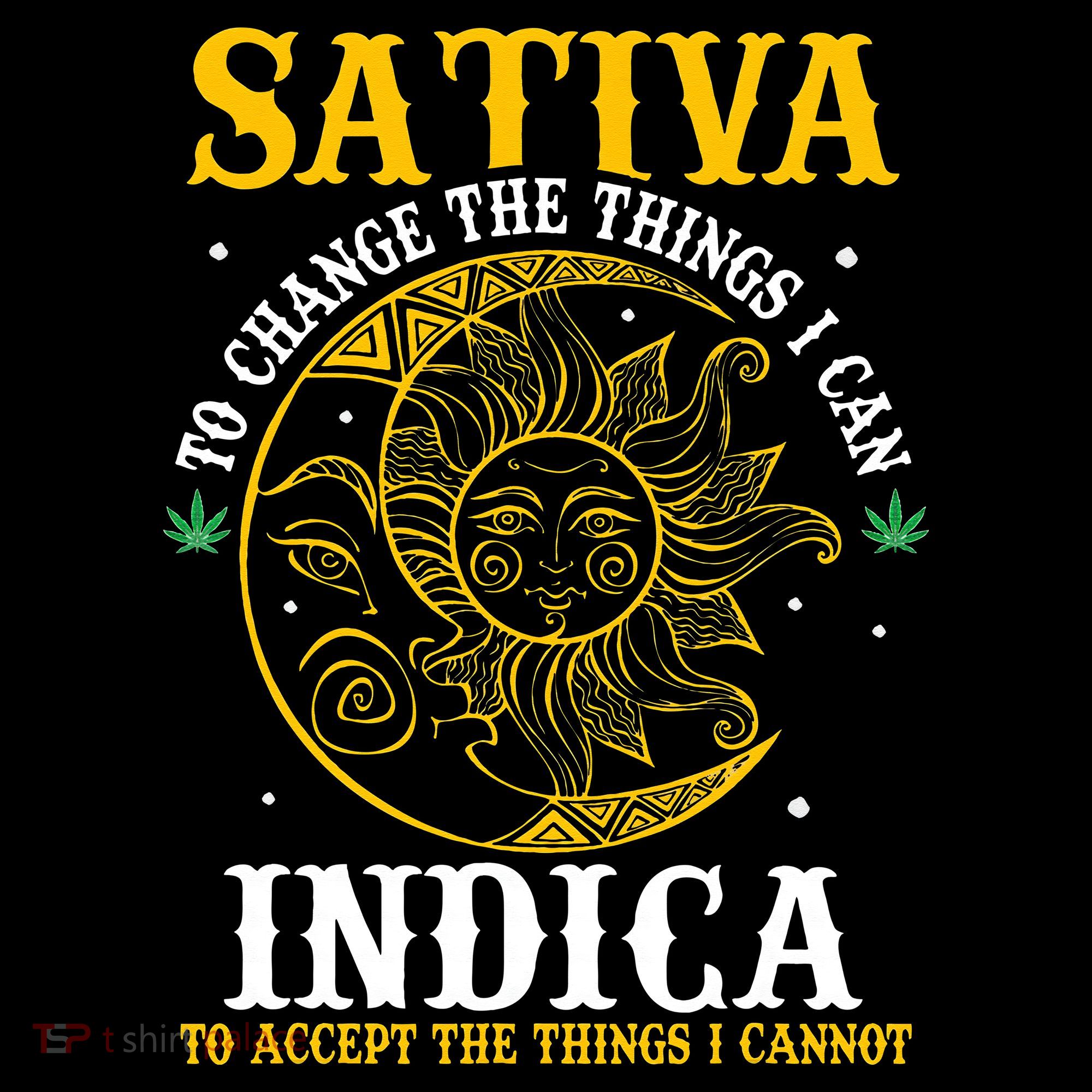 Cannabis Weed Fun Sativa To Change The Things I Can Indica Women's Hoodie