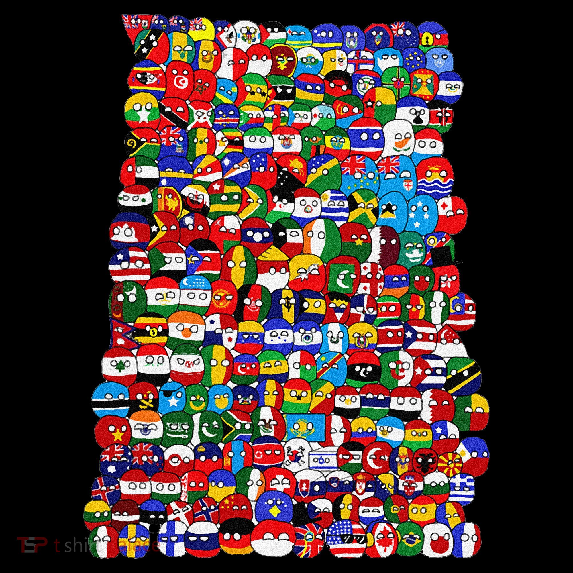 Countryballs World Flags Backpack