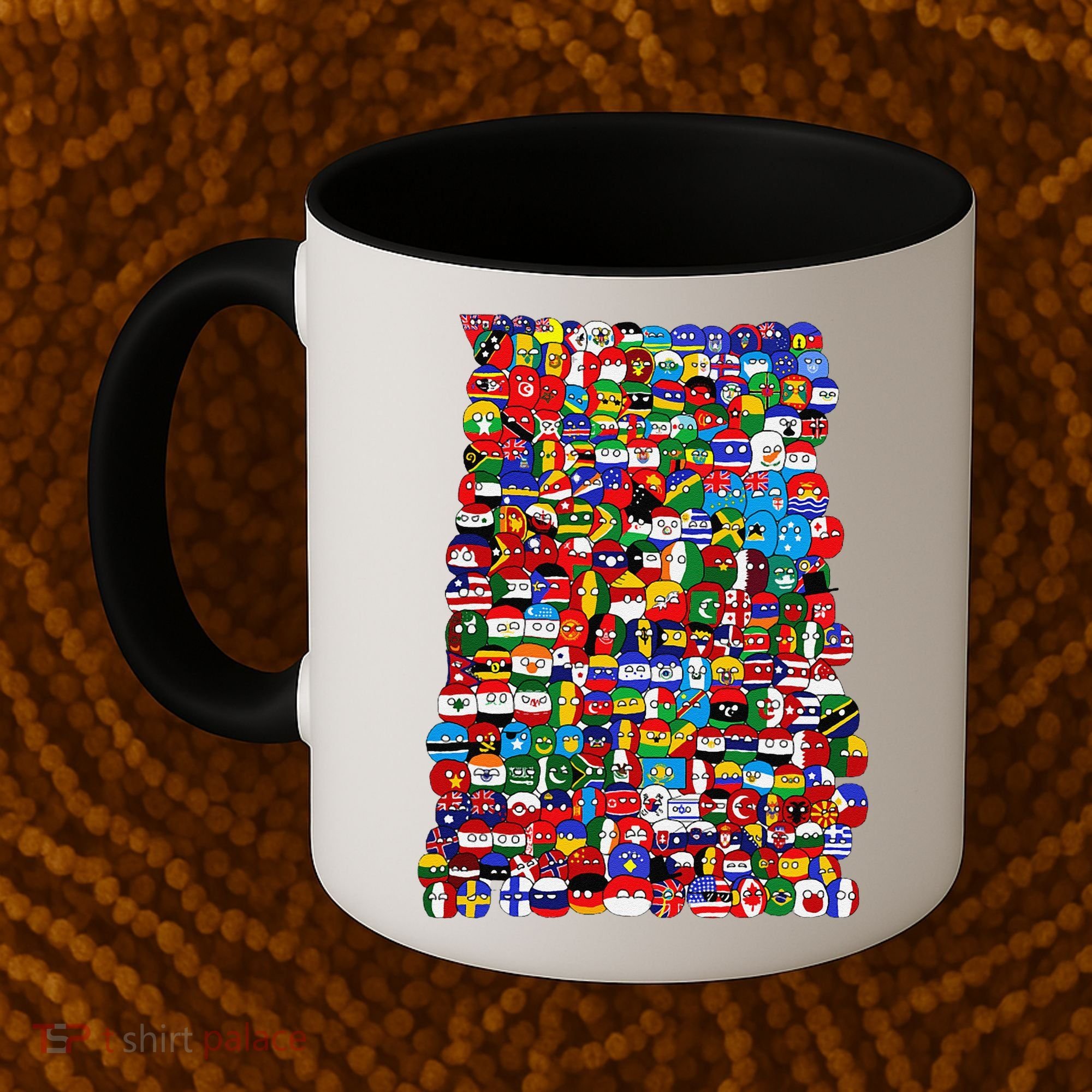 Countryballs World Flags Coffee Mug