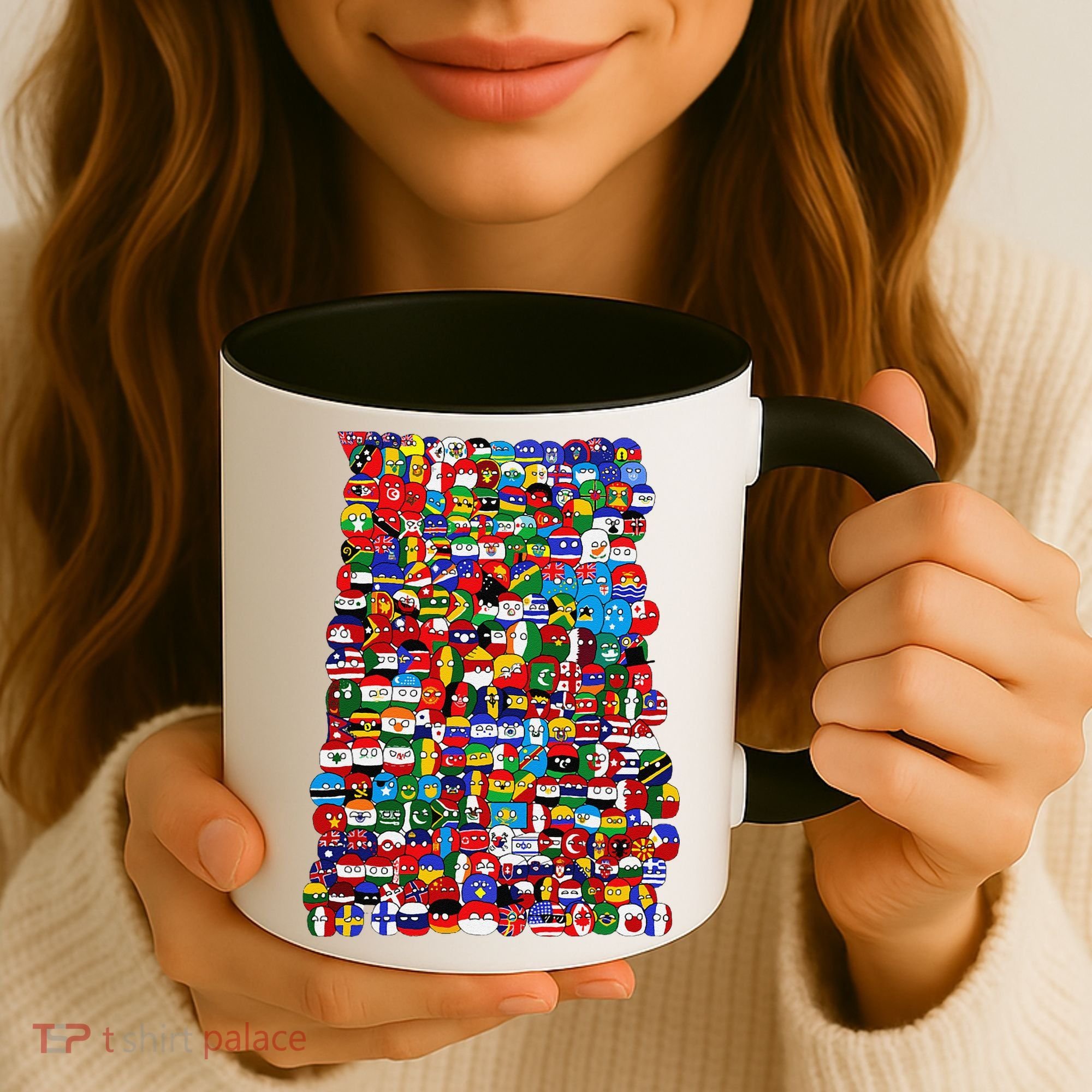 Countryballs World Flags Coffee Mug