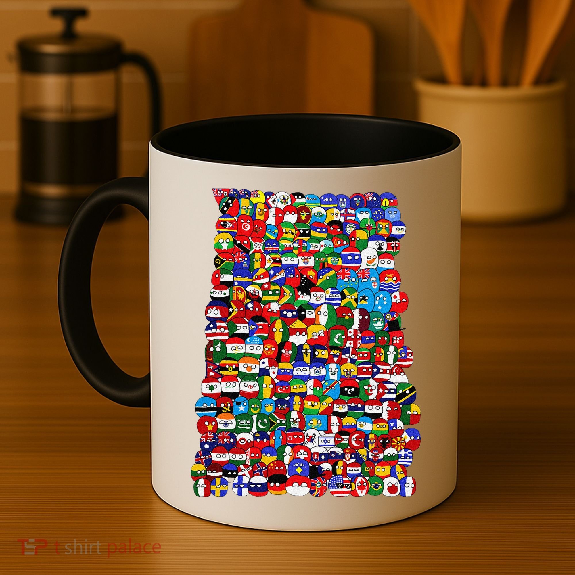 Countryballs World Flags Coffee Mug