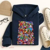 Countryballs World Flags Hoodie thumb 4