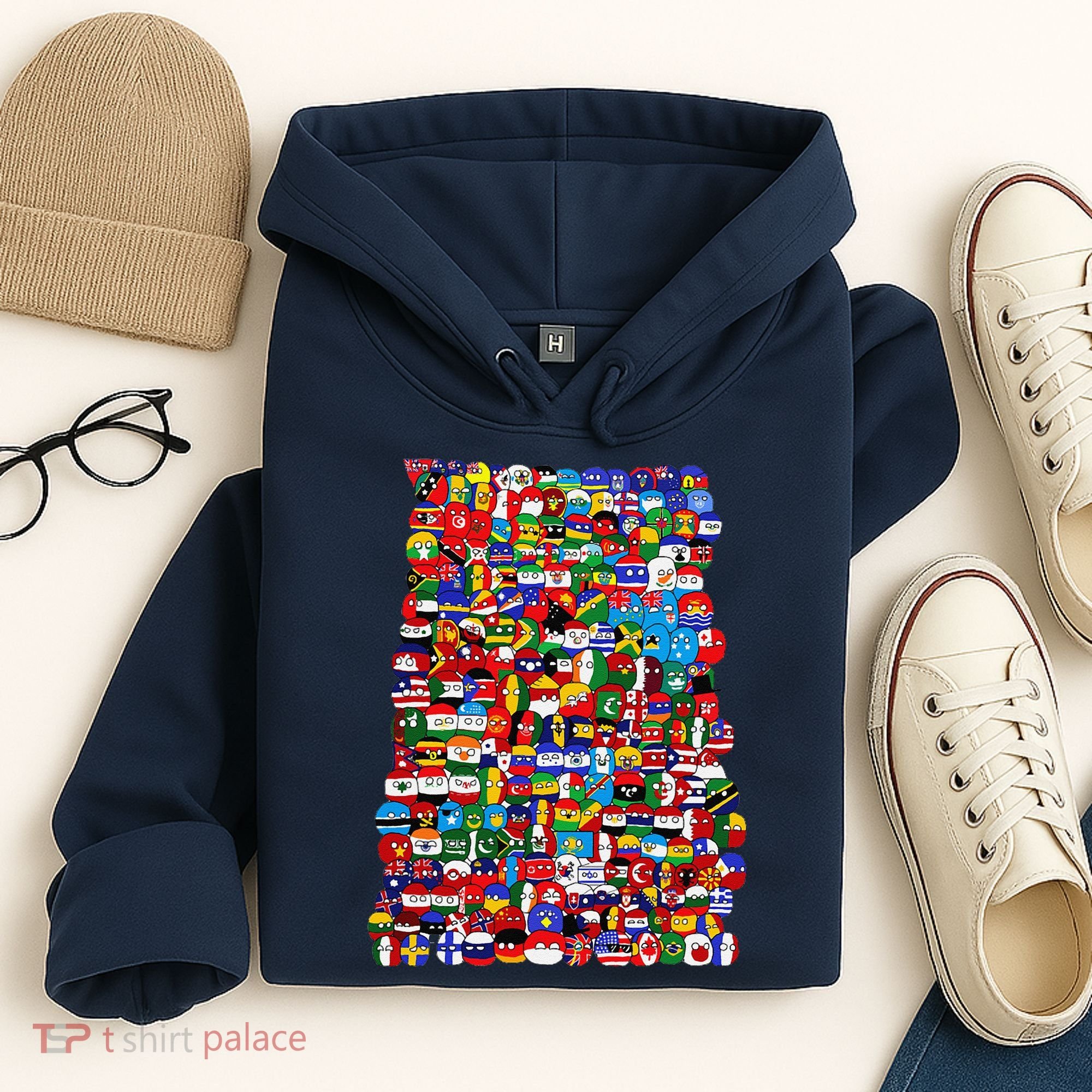Countryballs World Flags Hoodie