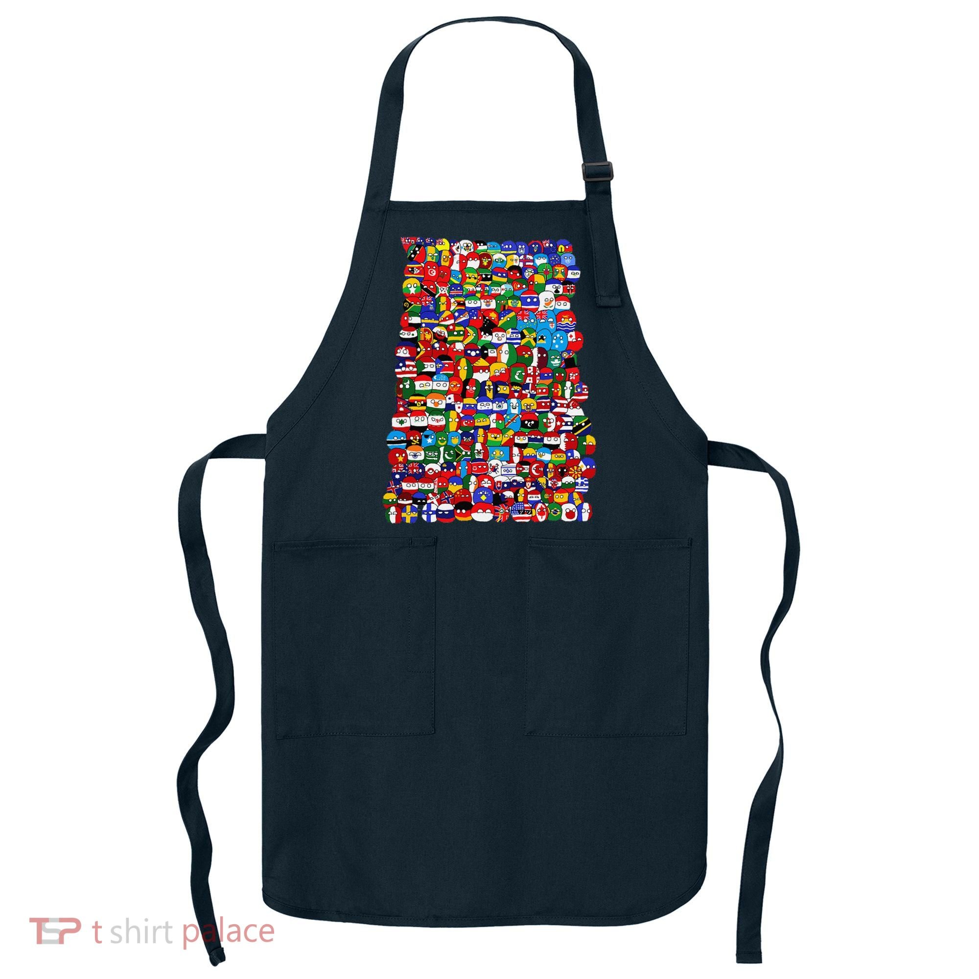 Countryballs World Flags Apron