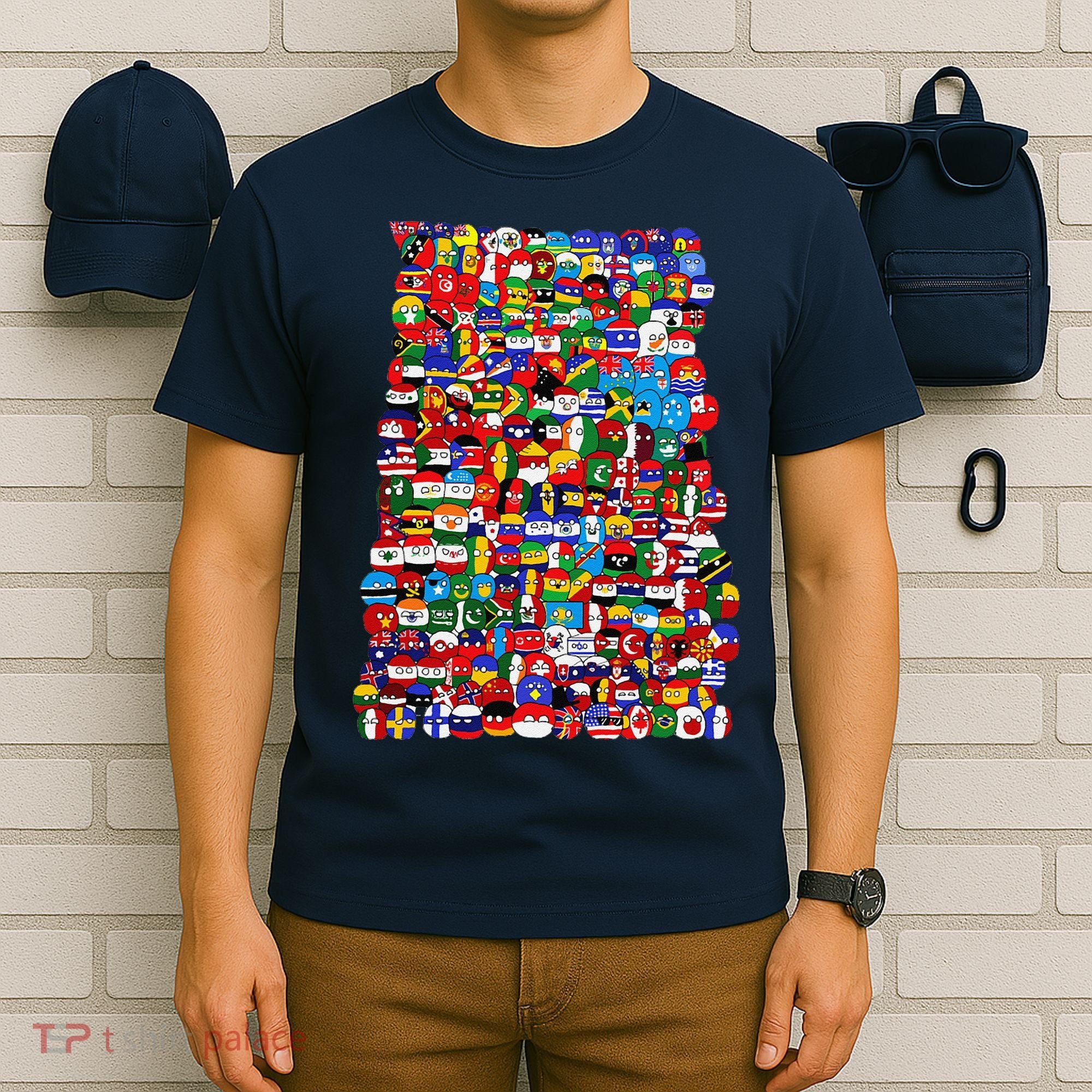Countryballs World Flags T-Shirt