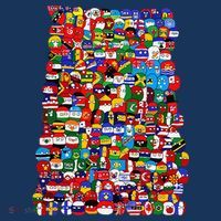 Countryballs World Flags Coaster thumb 2