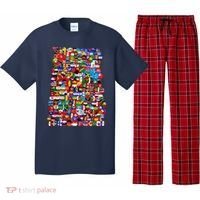 Countryballs World Flags Pajama Set thumb 0