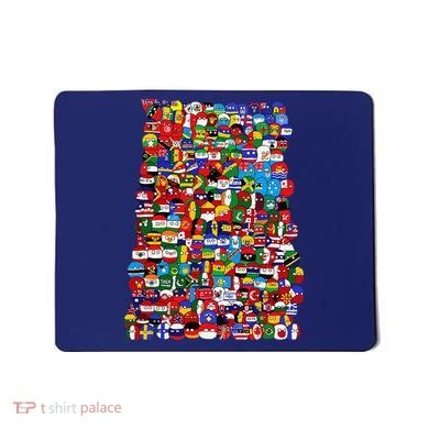 Countryballs World Flags Mousepad