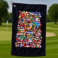 Countryballs World Flags Golf Towel thumb 1