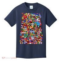 Countryballs World Flags Kids T-Shirt thumb 0