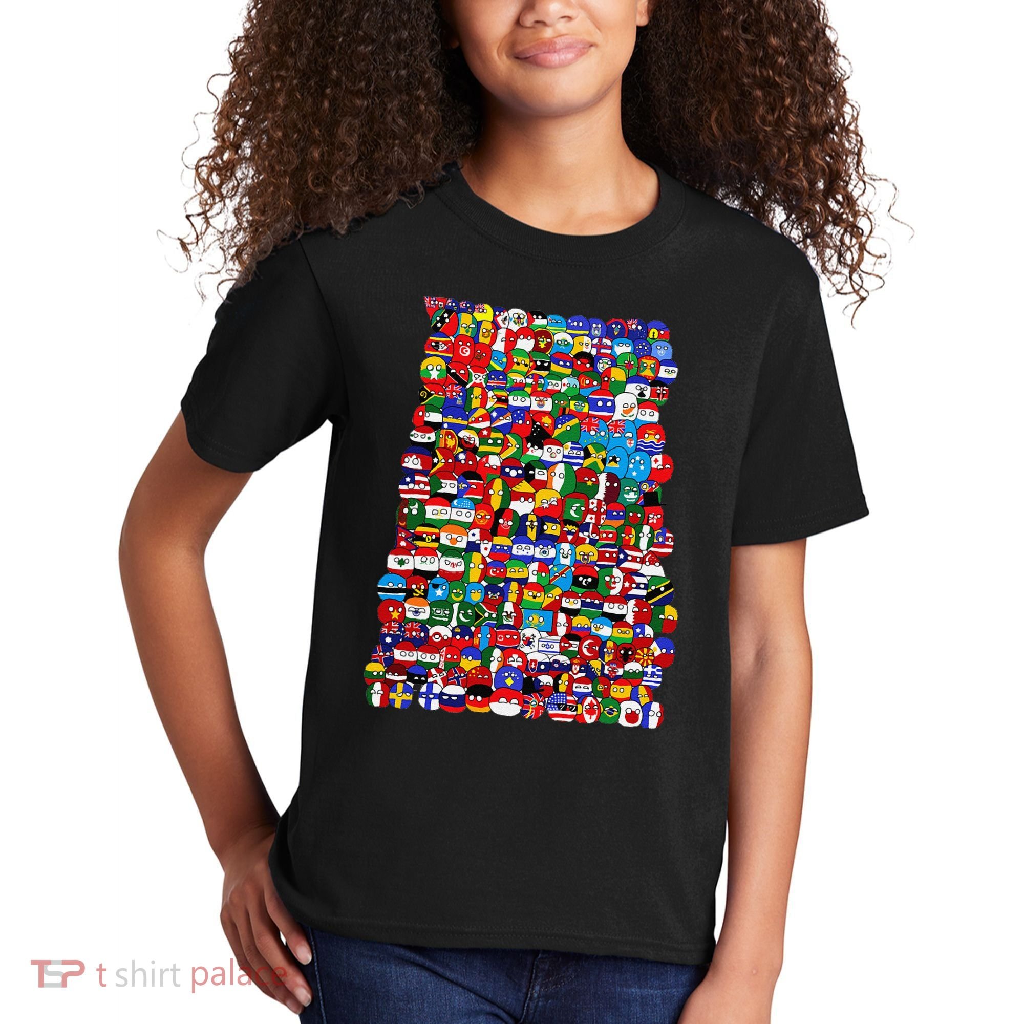 Countryballs World Flags Kids T-Shirt