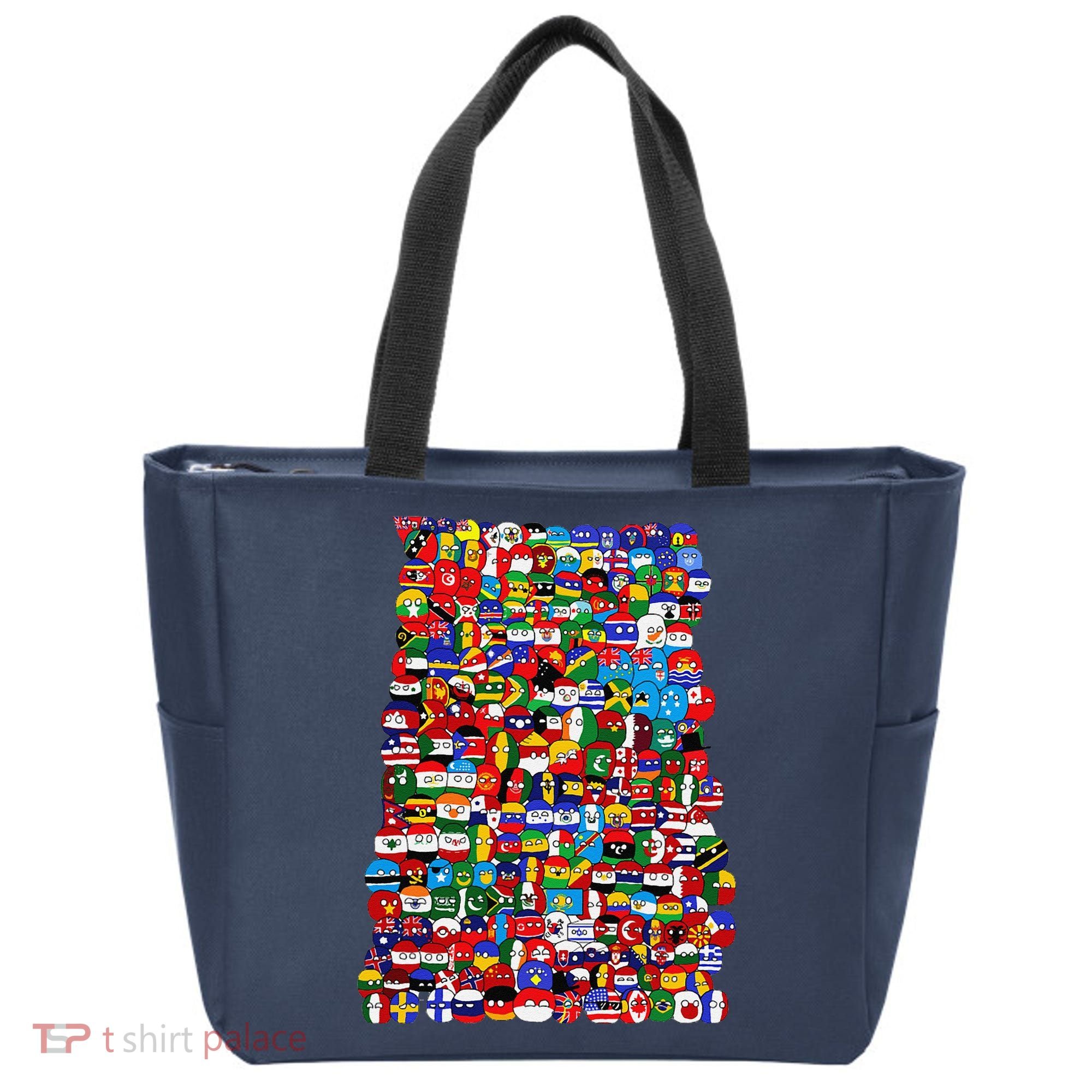 Countryballs World Flags Tote Bag